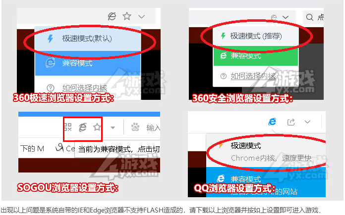 关于Flash被禁用无法游戏的解决办法